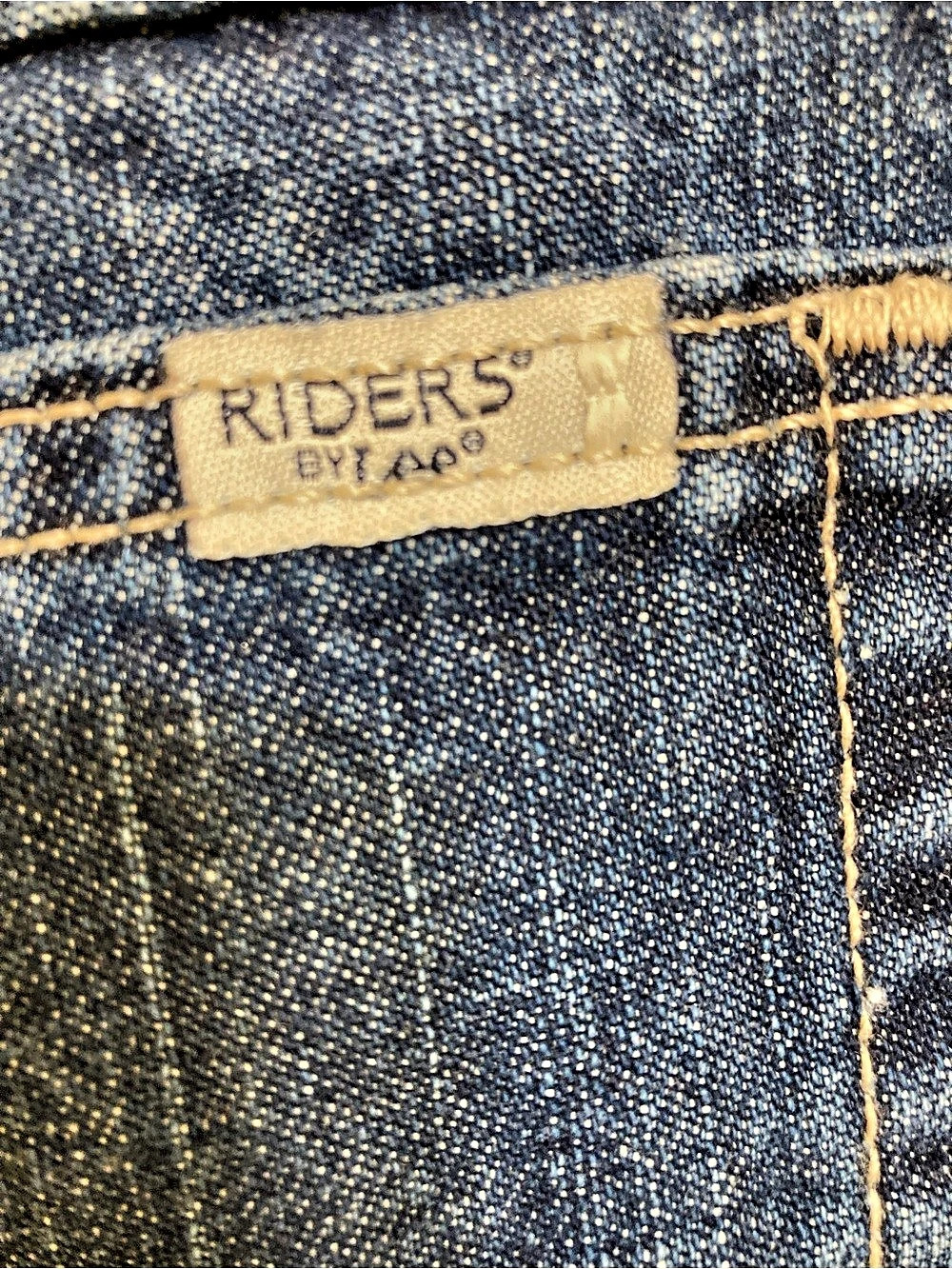 Riders by Lee Mid Rise Denim Bermuda Shorts Blue Size 16 - Picture 3 of 4